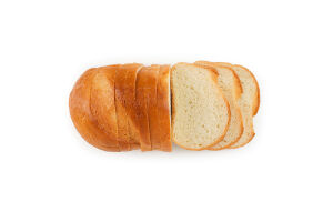 Батон половинка в нарезке Нива Цар хліб м/у 250г