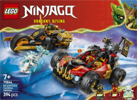 Конструктор для детей от 7лет №71864 Kai and Cole's combiner vehicles Dragons rising Ninjago Lego 394эл