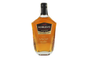 Бренди 250мл 40% 5 звезд VSOP Grand Reserve Koblevo бут