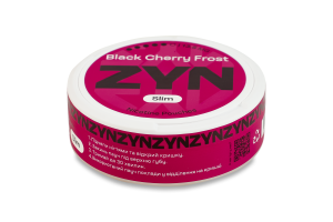Подушечки никотиносодержащие бестабачные с подсластителем 13.5мг ZYN Slim Black Cherry Frost 20х0.7г