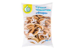 Сушки човничок Флора ТОВ КБВ м/у 300г