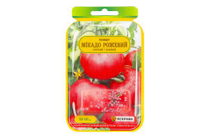 Насіння Томат Мікадо рожевий інкрустоване 60-90шт Яскрава