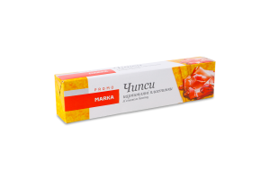 Чипсы картофельные пластинки со вкусом бекона Marka Promo к/у 50г