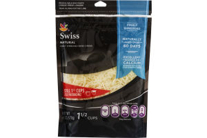 Ahold Swiss Finely Shredded