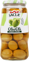 Оливки Sacla зелені цілі