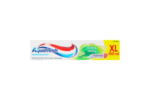 Паста зубна з фтором м'яко-м'ятна Aquafresh 100мл