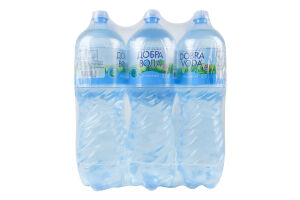 Вода мінеральна негазована природна столова гідрокарбонатна складного катіонного складу Добра вода п/пл 2л