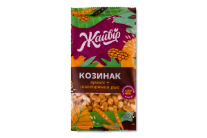Козинак с облепиховым маслом Арахис + воздушный рис Жайвір м/у 120г