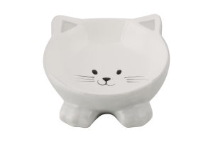 Миска д/котів Котик 150мл кераміка 14см Trixie