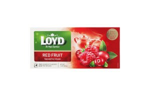 Чай Loyd 20 шт. Червоні фрукти (Польща) И022