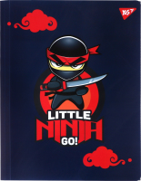 Папка Yes! Ninja А4 на резинці синя