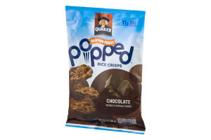 Quaker Gluten Free Popped Rice Crisps Chocolate