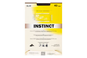 Колготки женские Instinct Slim 40den 4 bogi