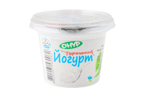 Йогурт Турецький Onur cт 250г