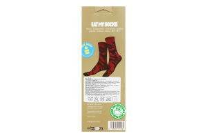 Шкарпетки Eat My Socks Wine Red 1005270