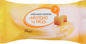 Крем-мило Семерка 70 г Молоко та мед