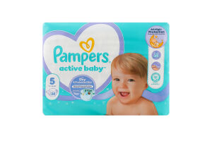Подгузники для детей 11-16кг 5 Active Baby Pampers 38шт