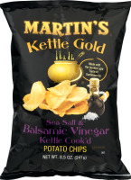 Martin's Kettle Gold Potato Chips Sea Salt & Balsamic Vinegar
