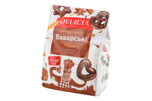 Пряники заварные Баварские Delicia м/у 250г