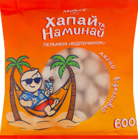 Пельмени замороженные Отдых Хапай и наминай Makey м/у 600г