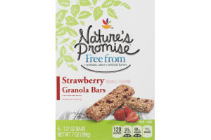 Nature's Promise Granola Bars Strawberry - 6 CT