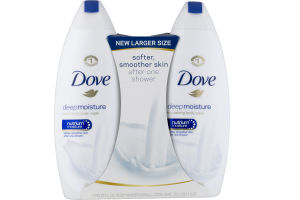 Dove Deep Moisture Nourishing Body Wash - 2 CT
