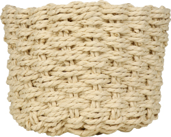 Корзина для зберігання Home&Care бежева 15*12см