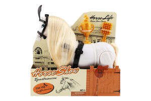 Набор игрушечный 18х17см №VA338445 Лошадь в стойле Greenwich Products Co. Limited 1шт