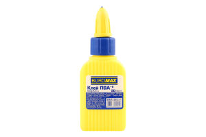 Клей ПВА Buromax ковпачок-дозатор
