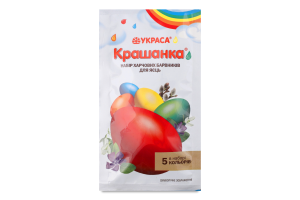 Набор Украса красителей д/яиц Крашанка