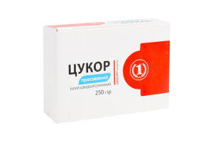 Цукор білий буряковий пресований швидкорозчинний ТМ "1" к/у 250г
