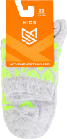 Шкарпетки дитячі MovementStandard №MS M0402S 34 33-35 сірий меланж