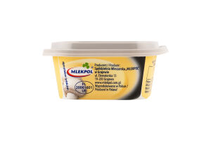 Сир плавлений з грибами 27% 100г Mlekpol