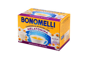 Чай Bonomelli Ромашка/мелатонін/магній 14шт И099 (Італ)