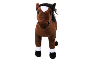 Іграшка м'яка Кінь Алмаз 38см Копиця