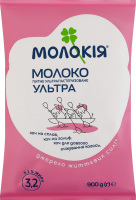 Молоко 3.2% ультрапастеризоване Ультра Молокія т/п 900г