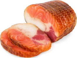 Рулет з лосося мармуровий х/к, в/в, ваг