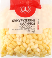 Палички кукурудзяні неглазуровані Солодкі ТМ "1" м/у 150г