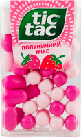 Драже Полуничний мікс Tic Tac п/у 18г
