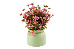 Квіти штучні у горщику 18*20см в асортименті