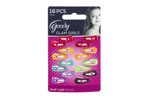 Goody Glam Girls Snap Clips - 16 CT
