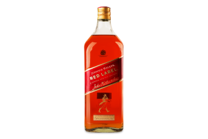 Віскі 1.75л 40% Red label Johnnie Walker пл