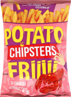 Соломка картопляна солона з цукром та підсолоджувачем Лобстер Chipster's м/у 70г