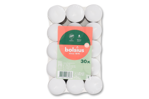 Свічки чайні Bolsius білі