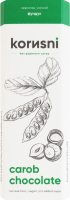 Плитка из кэроба черная на какао-масле без добавленного сахара Фундук Korиsni к/у 23г