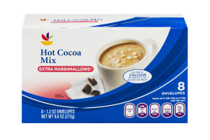 Ahold Hot Cocoa Mix Envelopes Extra Marshmallows - 8 PK