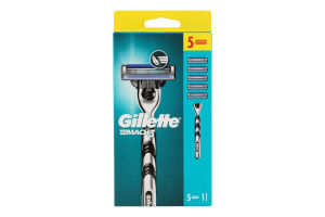 Бритва зі змінними касетами Mach 3 Gillette 1шт