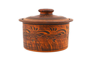 Каструля 2л кераміка декор Духм'яна піч