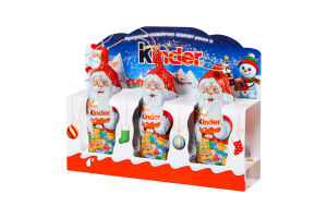 Шоколад фігурний молочний з молочним шаром Kinder к/у 45г