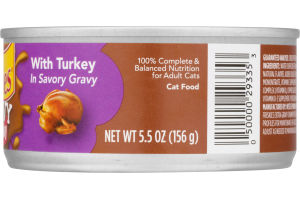 Purina Friskies Extra Gravy Chunky with Turkey